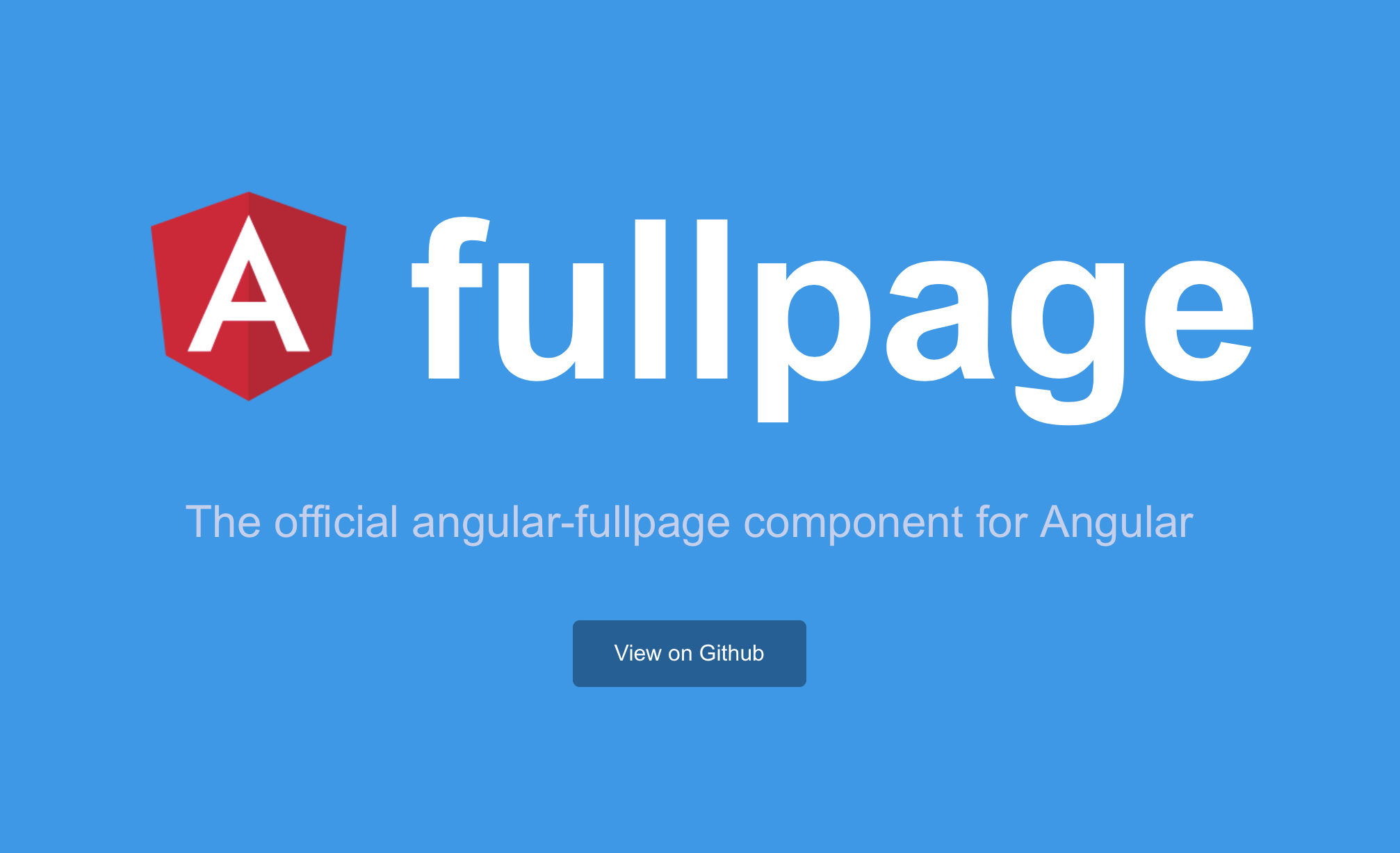 Angular fullpage - official angular-fullpage component - Angular