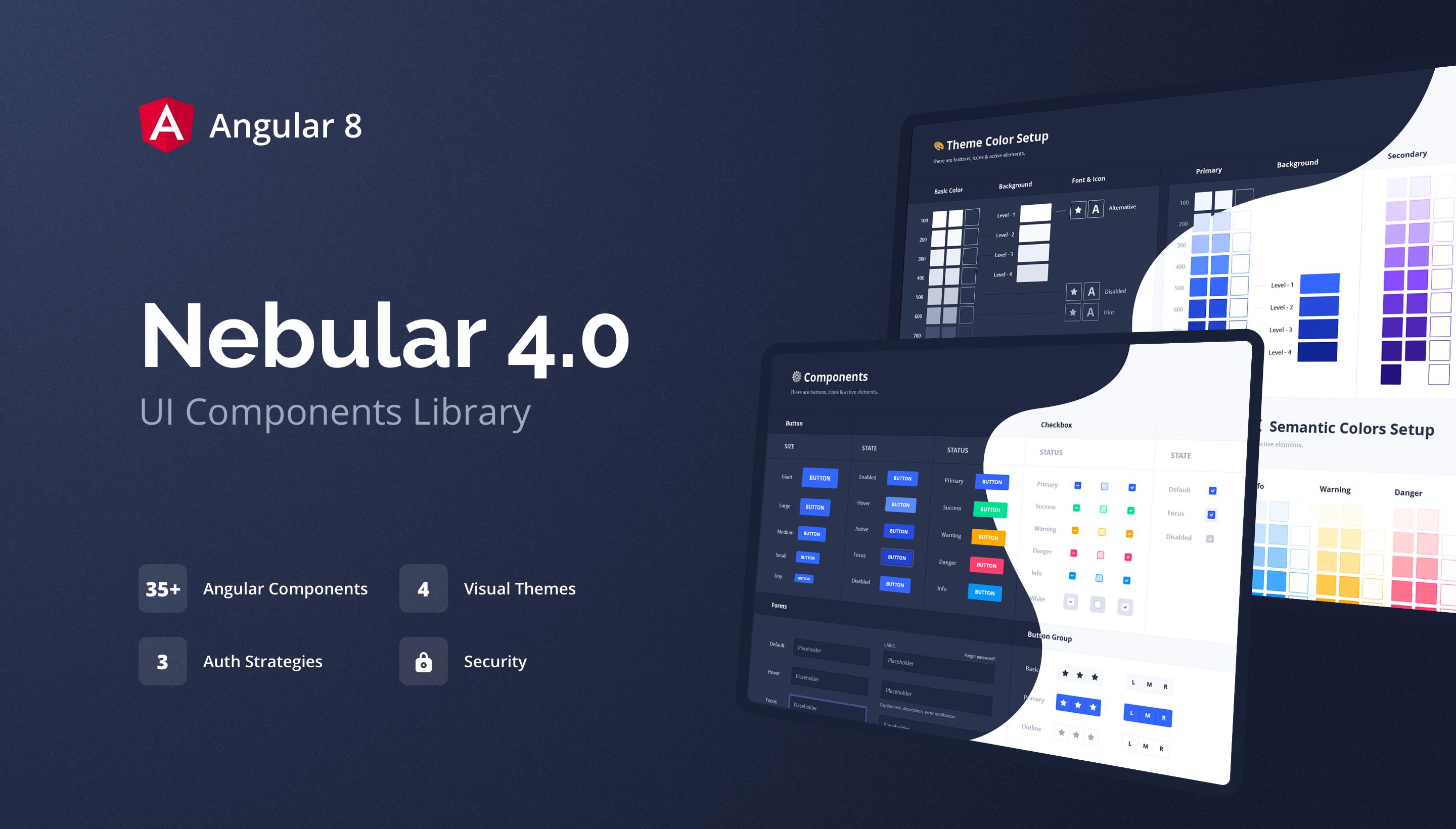 Nebular 4.0 - Angular