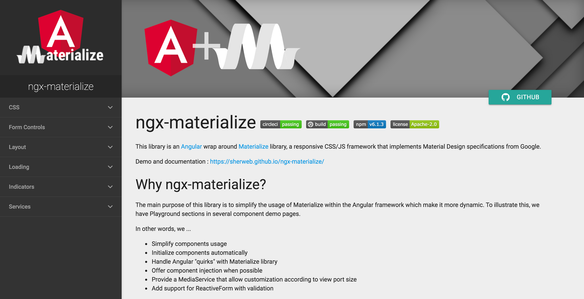 ngx-materialize - Angular